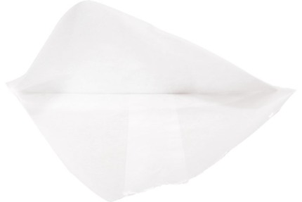 Бумажный плоский пакет для картофеля-фри, белый 115*100 мм