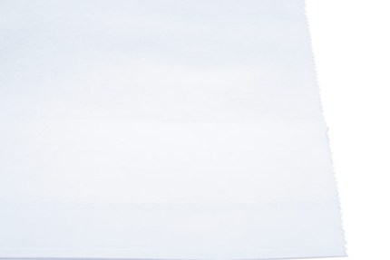 Бумажный пакет с прямоугольным дном, 120*80*250 мм, 65 г/м, белый