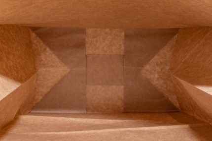 Крафт пакет с прямоугольным дном, 240*140*400 мм, 70 г/м