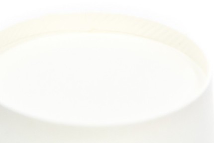 Бумажный стакан 180 мл (макс. 200 мл), однослойный, d=73 мм, белый