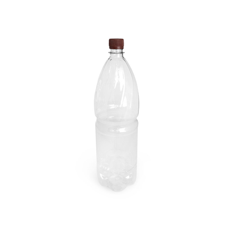 Бутылка ПЭТ прозрачная 2 л, БЕЗ КРЫШКИ горлышко 28 мм ПЭТ