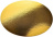 Подложка для торта круглая золотая 14 см, толщина 0,8 мм