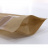 Дой-пак пакет, с окном 40мм,150*240 мм, полосатый крафт