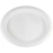 Тарелка овальная из целлюлозы, 316*252 мм, белая [блюдо]