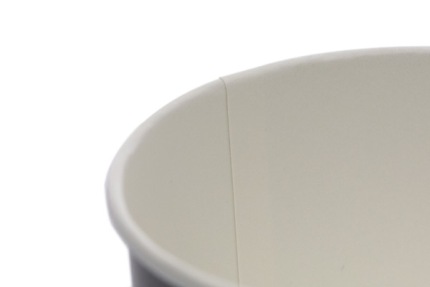 Бумажная черная креманка, 230 мл (макс. 250 мл)