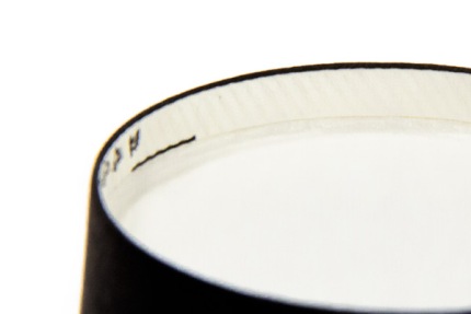 Бумажный стакан 350 мл (макс. 400 мл), однослойный, d=90мм, черный