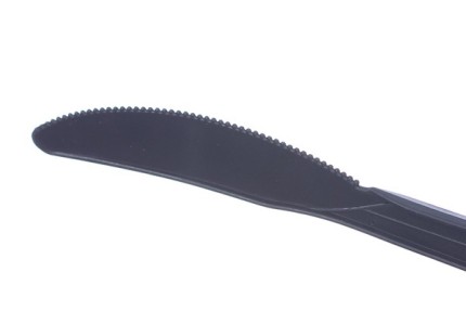 Одноразовый нож черный малый, 160 мм