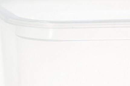 Пластиковый прозрачный контейнер под запайку ПП, 142*92 мм, 400 мл