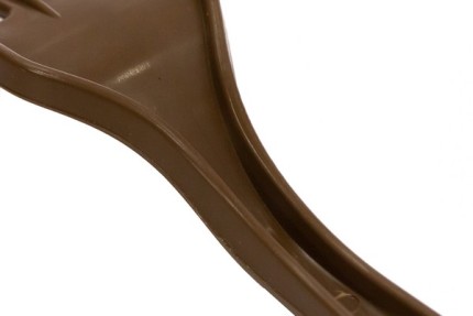 Одноразовая вилка, 176 мм, шоколадная