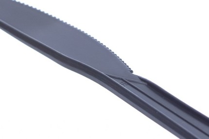Одноразовый нож черный малый, 160 мм