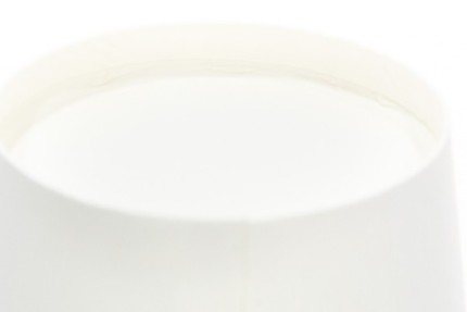 Бумажный стакан 330 мл (макс. 350 мл), однослойный, d=80мм, белый
