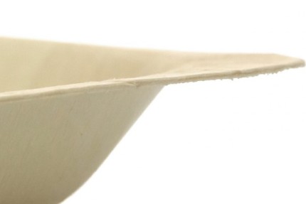 Деревянная овальная тарелка, 195*140 мм