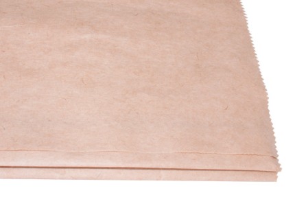 Бумажный крафт пакет с плоскими ручками, 320*200*370 мм