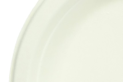 Белая одноразовая тарелка, 180 мм