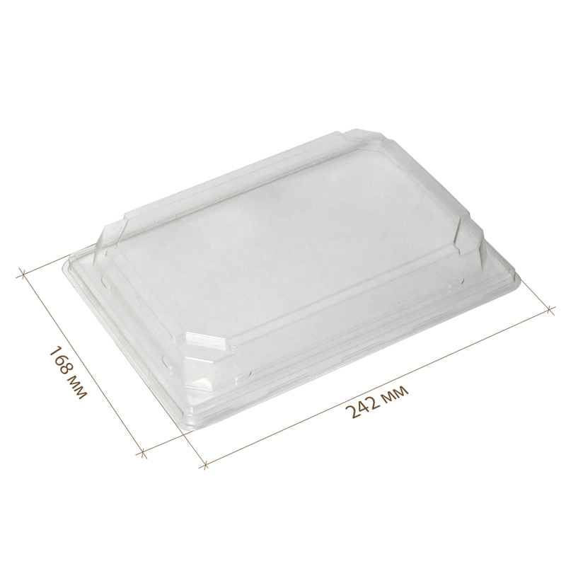 товар Контейнер [крышка] для суши ПЭТ, 242*168 мм, серия Сп-25 PKS25K