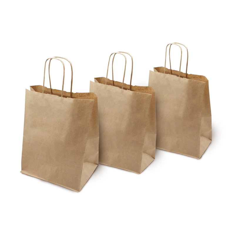 товар Пакет крафт с кручеными ручками, 260*120*320 мм, 80 KPK226