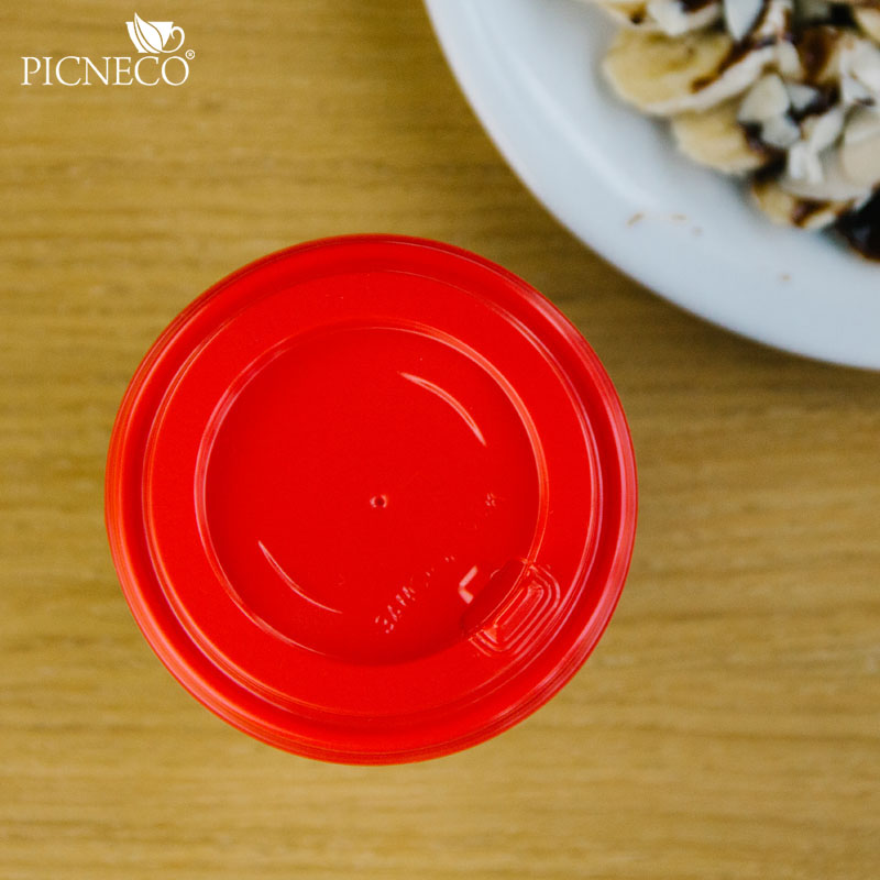 товар Крышка для бумажного стакана, 90 мм, красная глянцевая V3-0004