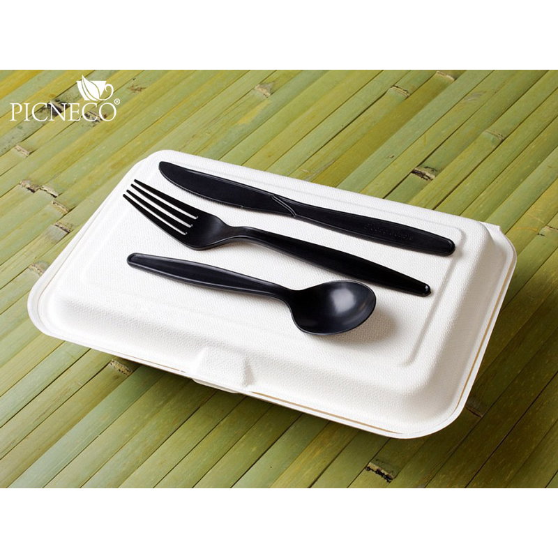 товар Одноразовая ложка, черная, 150 мм SP001C