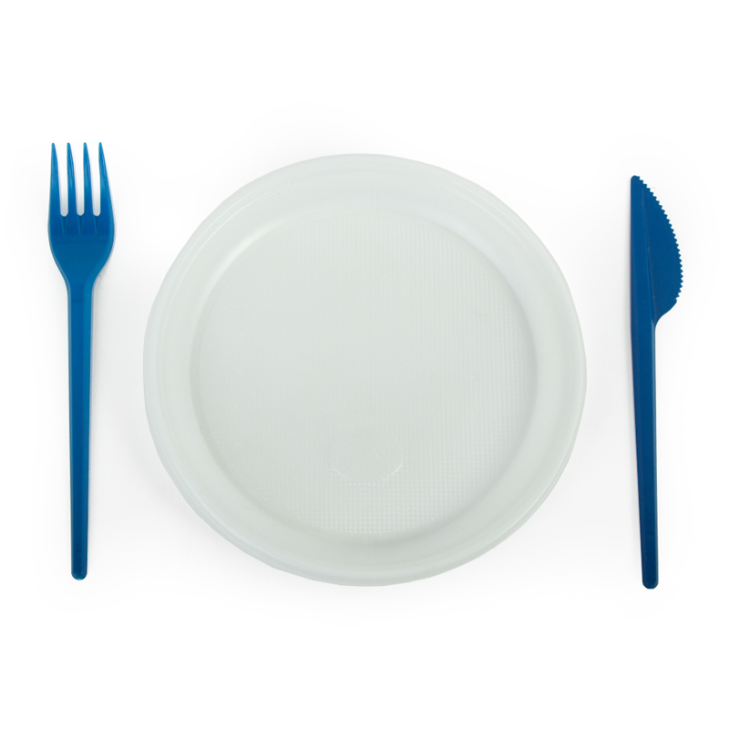 товар Вилка столовая Премиум 165 мм, синяя SPP402B