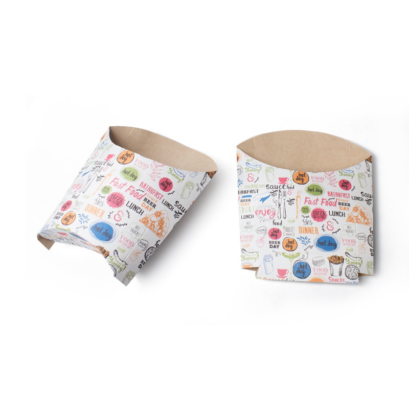 товар Упаковка для картофеля фри, большая, с рисунком BK013D