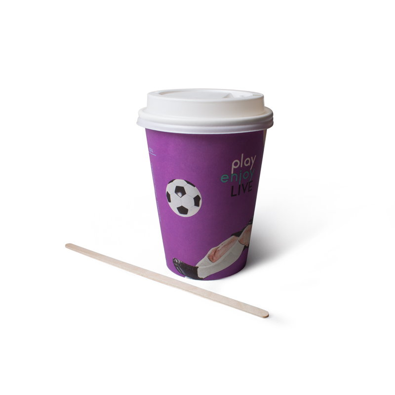 товар Одноразовый бумажный стакан 360 мл "Футбол" STBF035