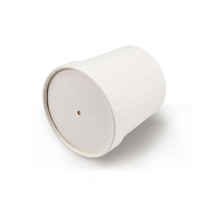 товар Одноразовая супница с бумажной крышкой белая, 320 мл (макс. 360 мл) BK044