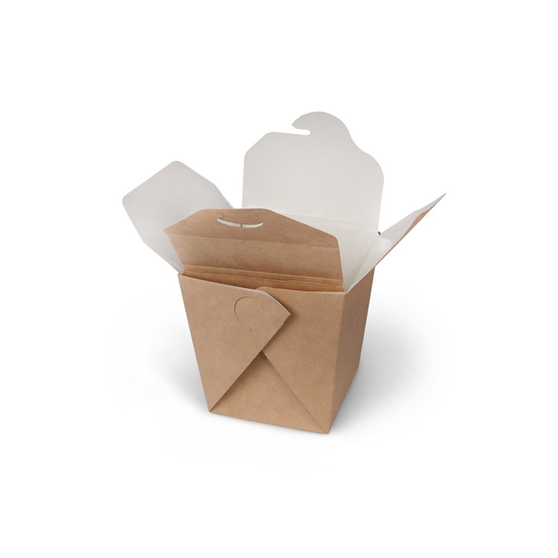 товар Коробка для лапши, 700 мл, крафт, самосборная BK002