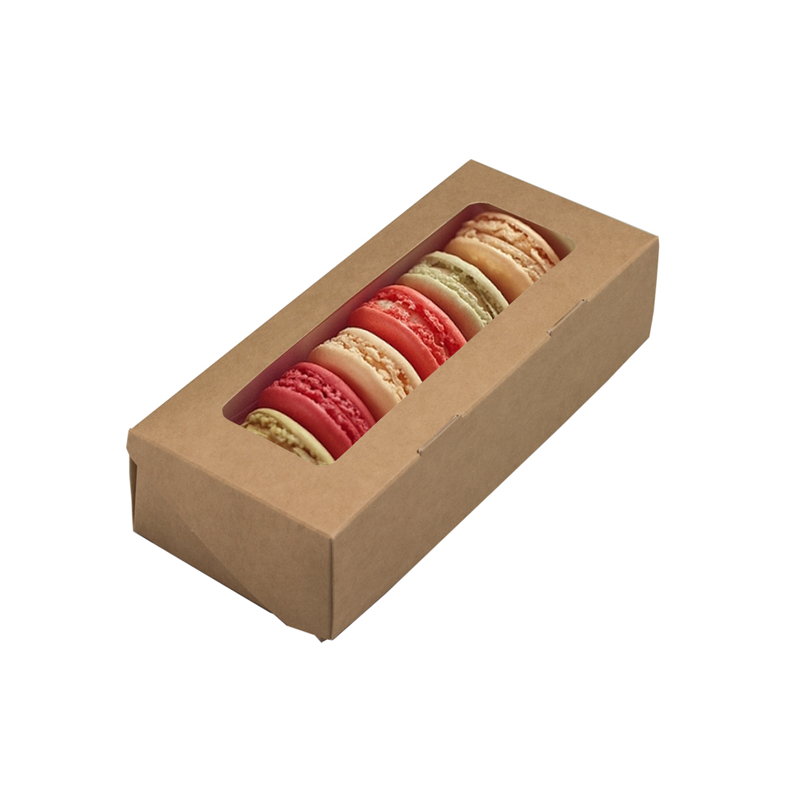 товар Контейнер бумажный, совмещенная крышка, 500 мл, 170*70*40 мм, крафт BK025