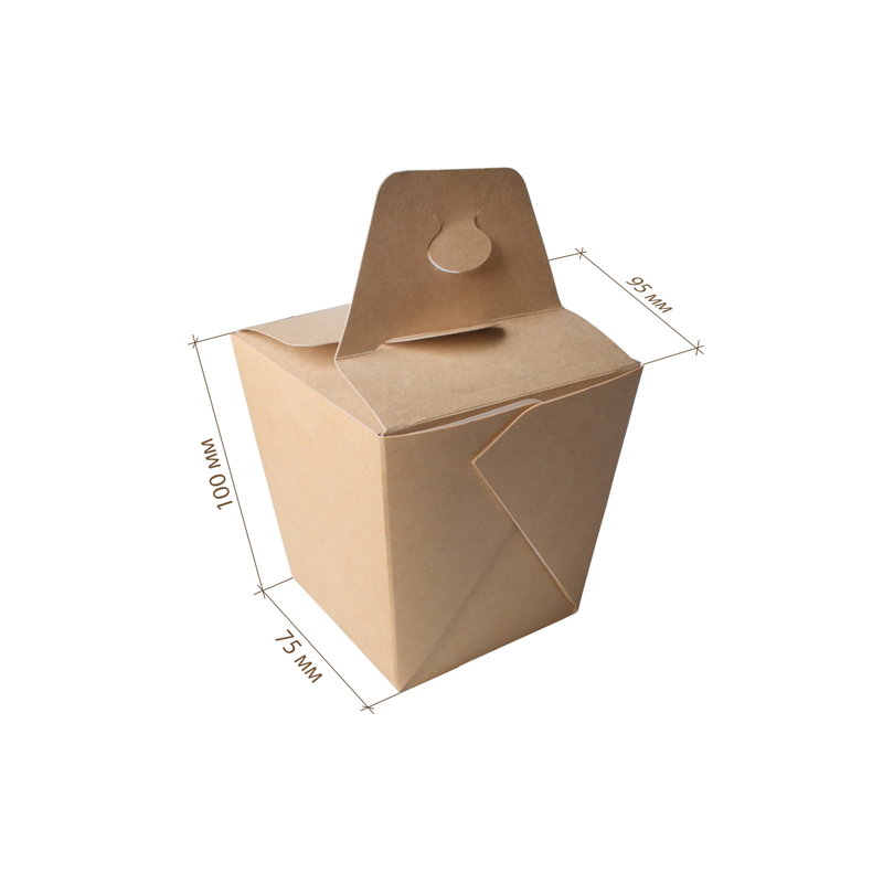 товар Коробка для лапши, 560 мл, крафт, склеенная BK001S