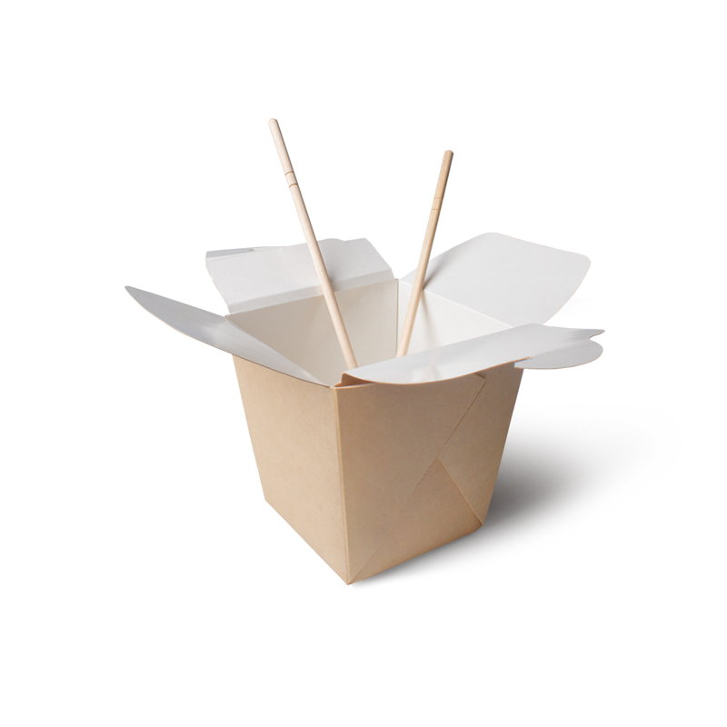 товар Коробка для лапши, 560 мл, крафт, склеенная BK001S