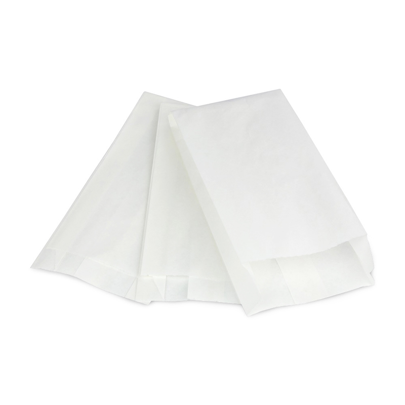 товар Бумажный пакет с плоским дном 90*35*190 мм, белый ОДП V2-1019