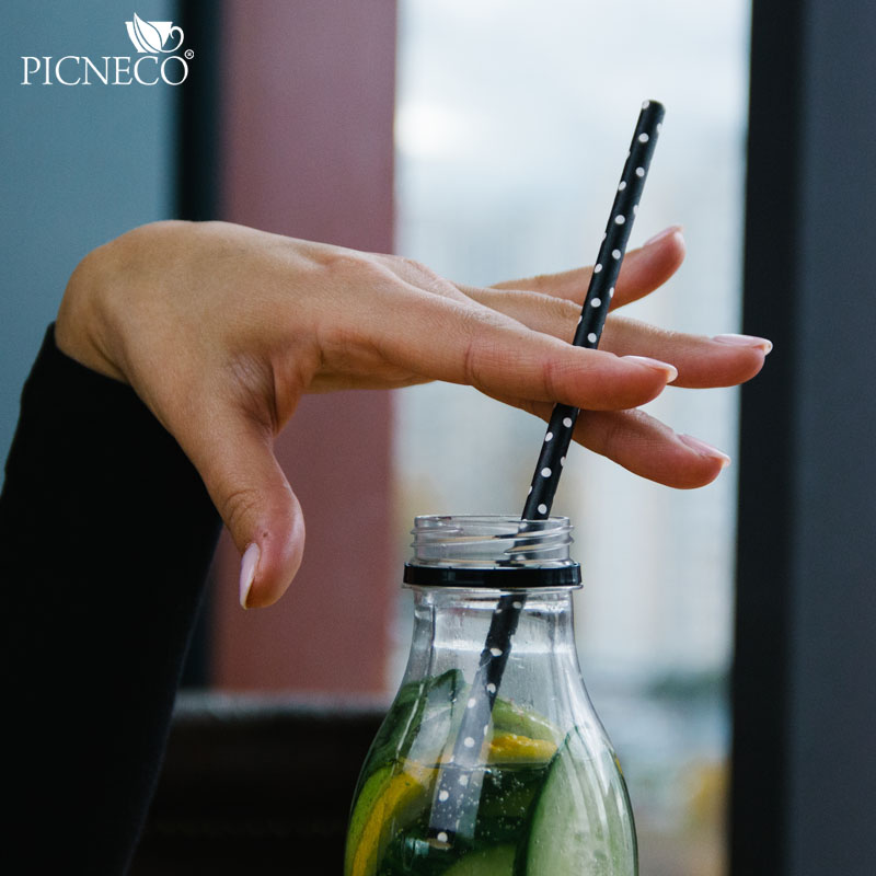 товар Бумажные трубочки "Ив Сен-Лоран", 195*6 мм, 25 шт. TB017