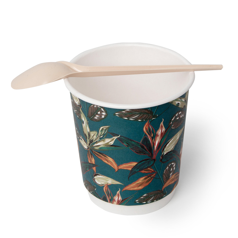 товар Бумажный стакан с рисунком "Бали" 250 мл, двухслойный STD225Ba