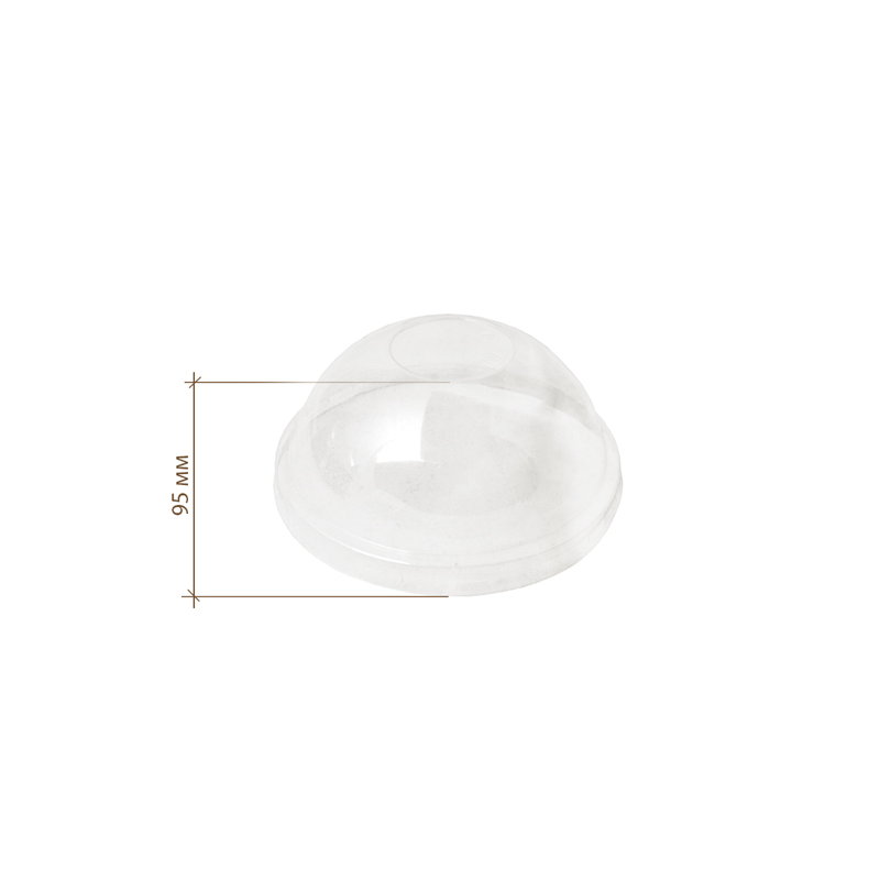 товар Купольная крышка для креманки без отверстия, 250 мл (KM025, KM025G) KRP250