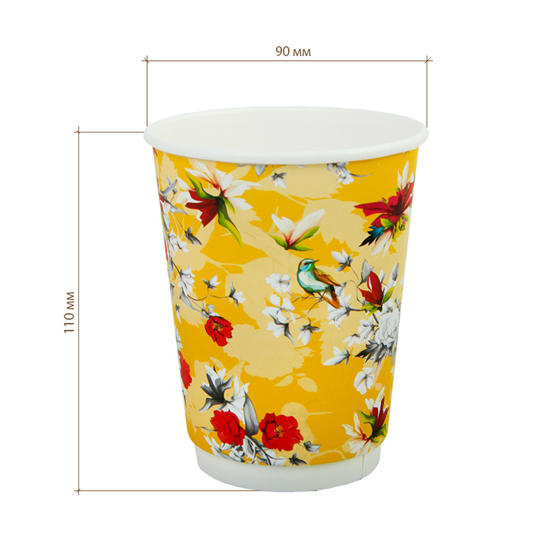 товар Стакан Китай, двухслойный, 350 мл (макс. 400 мл) софт тач STD325Chst