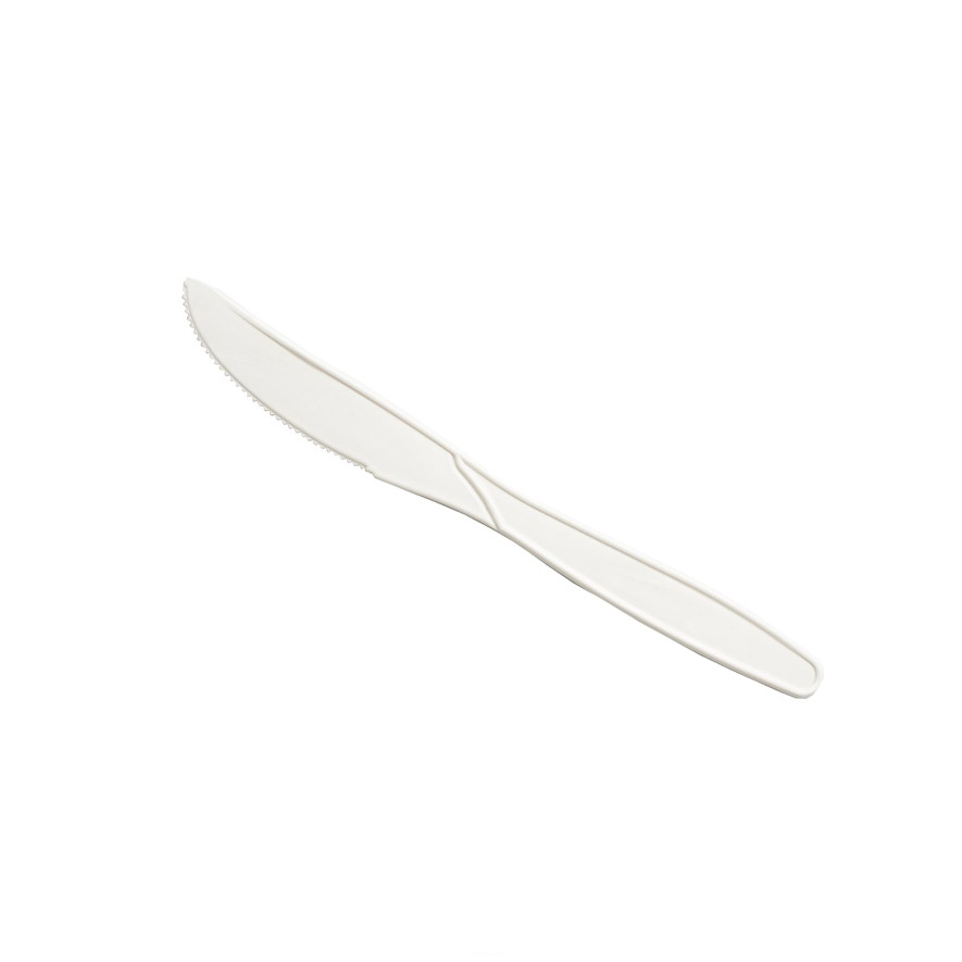 Одноразовый нож белый, 185 мм