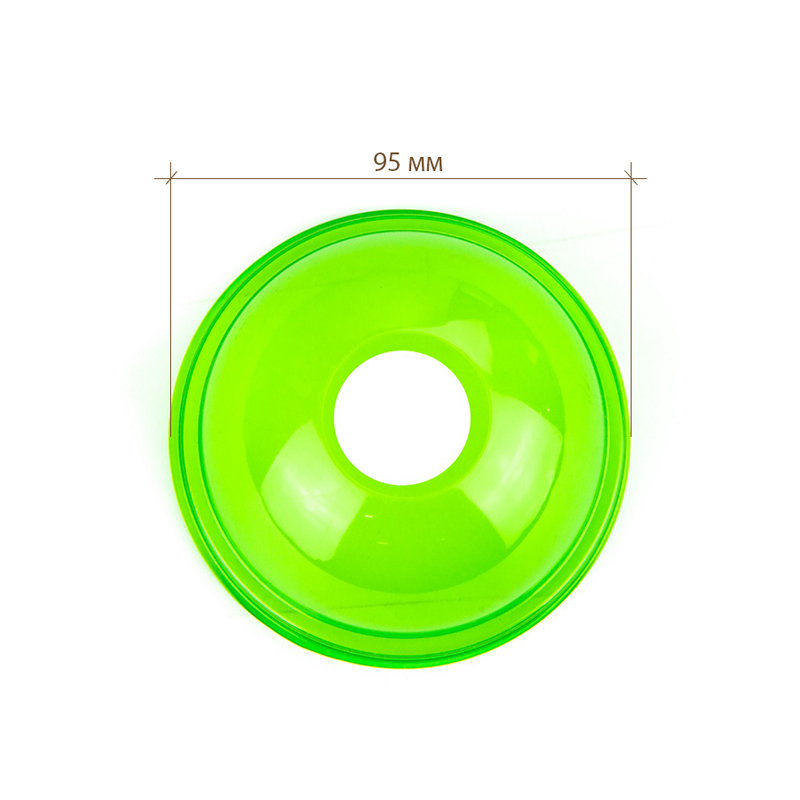 товар Крышка для стакана зеленая купол с отверстием V3-1002