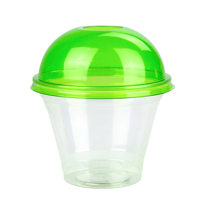 товар Крышка для стакана зеленая купол с отверстием V3-1002