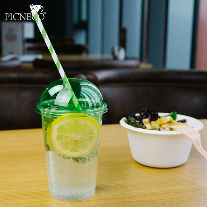 товар Крышка для стакана зеленая купол с отверстием V3-1002