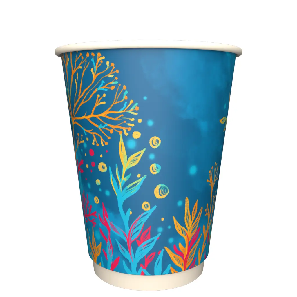 товар Стакан Лето двухслойный, 350 мл (макс. 400 мл) STD325Lt