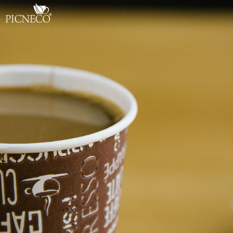 товар Однослойный бумажный стакан 200 мл брауни STBR021