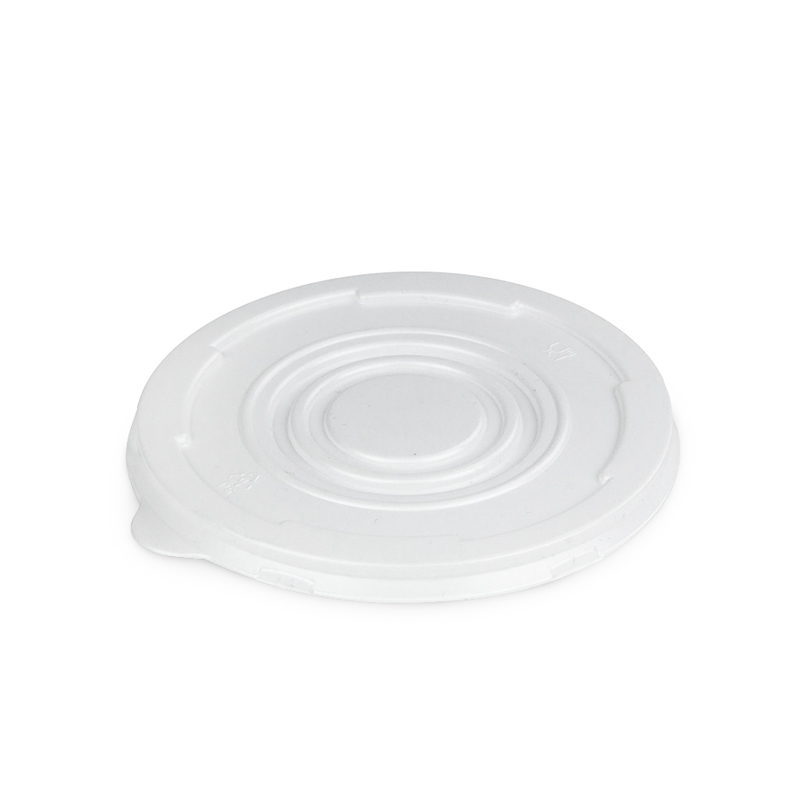 Пластиковая крышка для салатника, белая, 135 мм