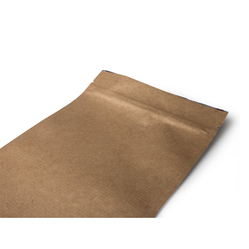 товар Крафт пакет дой-пак зип лок металлизированный 140*240 мм ZL140Kr