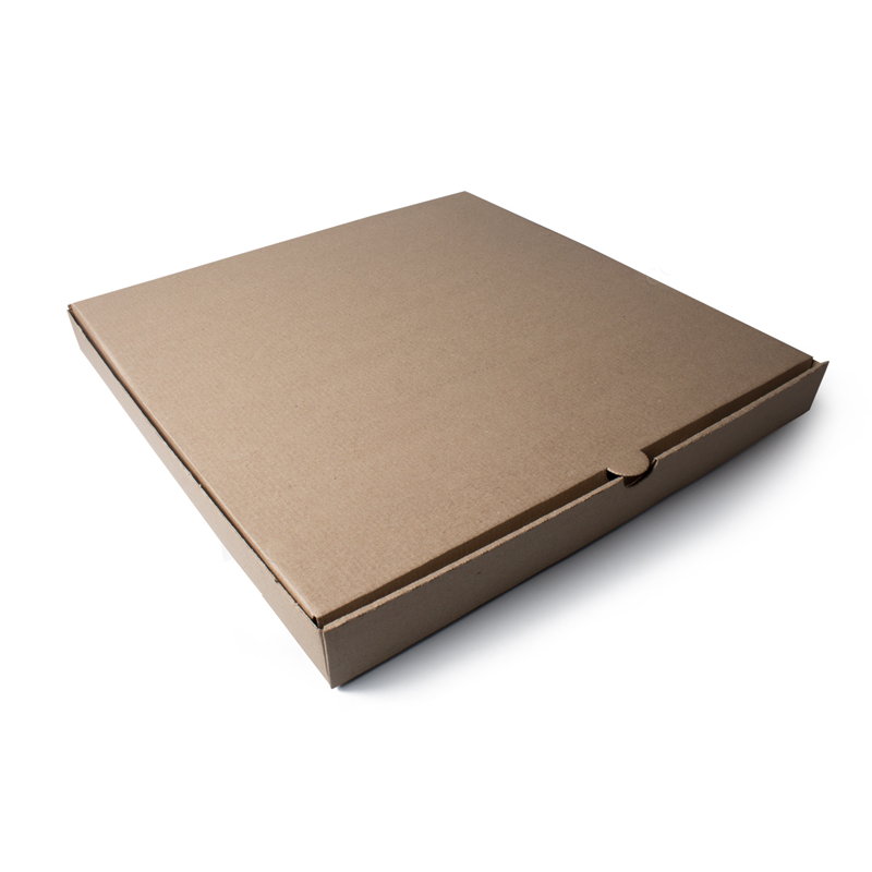 Коробка для пиццы, крафт, 400*400*40 мм