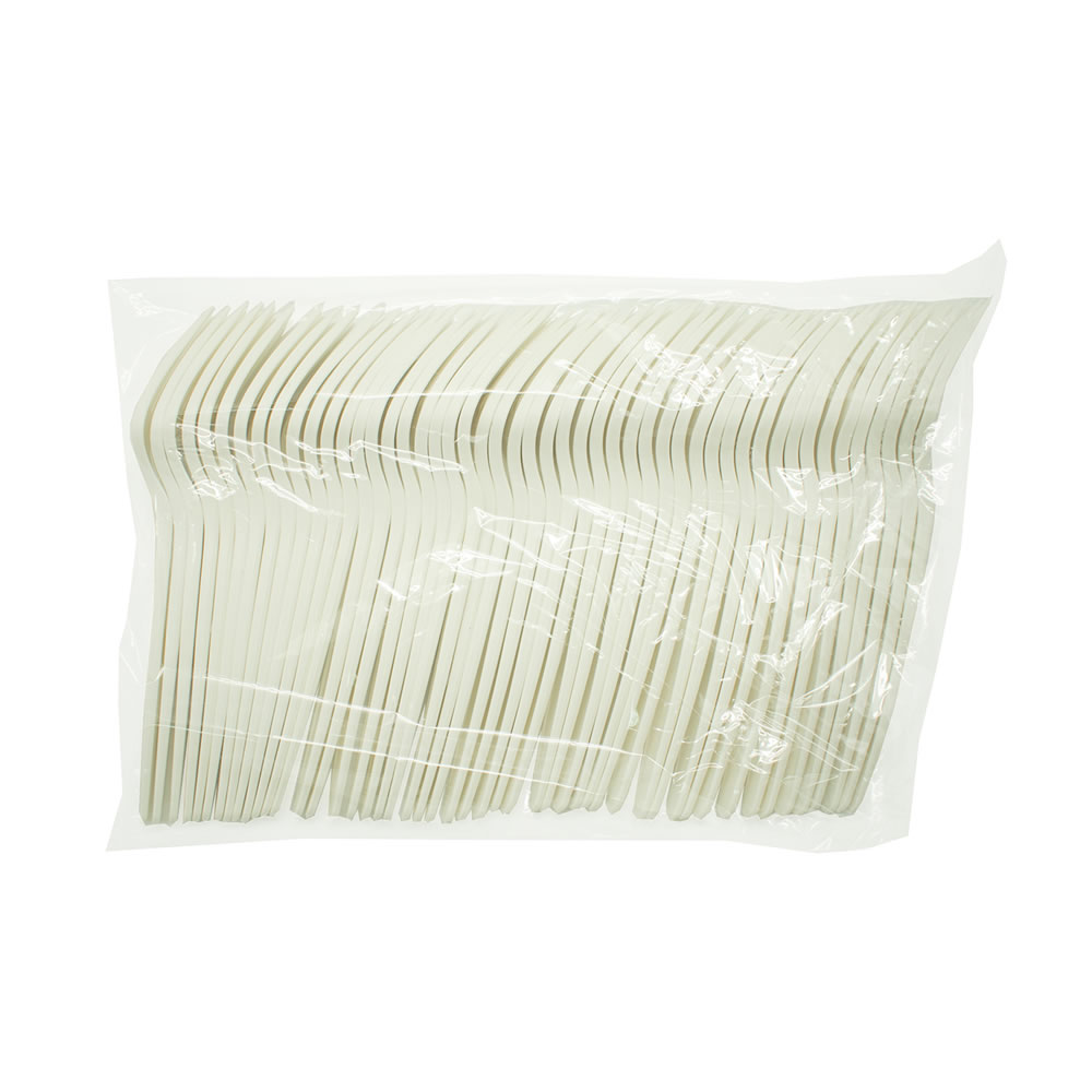 товар Вилка из кукурузного крахмала 150 мм, белая SP016B