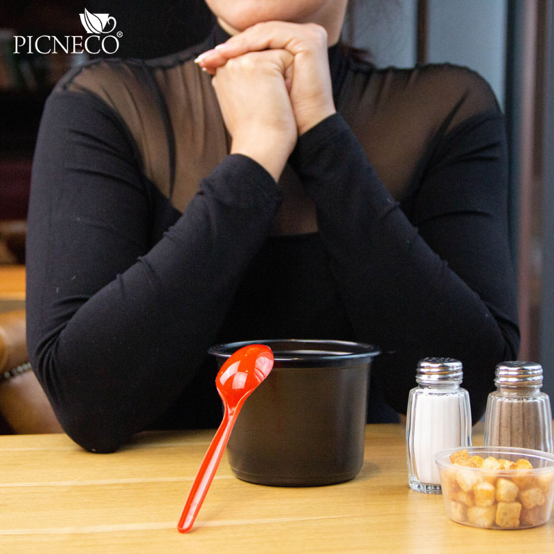 товар Ложка пластиковая ПП 150 мм, красная SPP301R