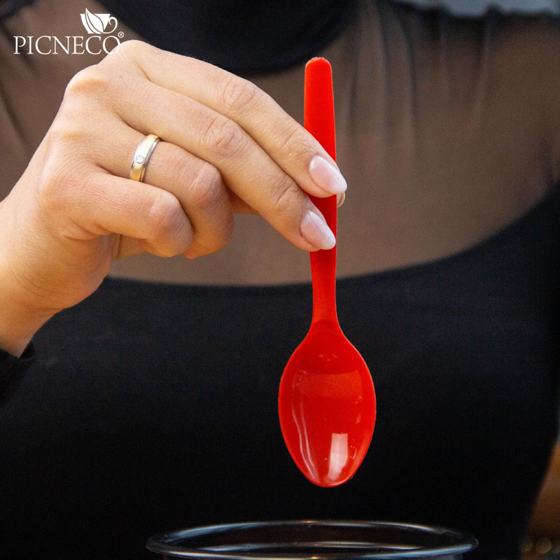 товар Ложка пластиковая ПП 150 мм, красная SPP301R