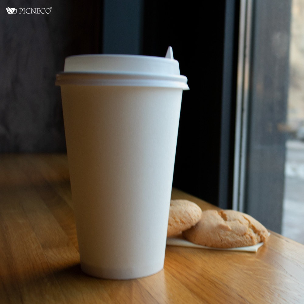 товар Бумажный стакан 450 мл (макс. 500 мл), однослойный, d=90мм, белый STB040