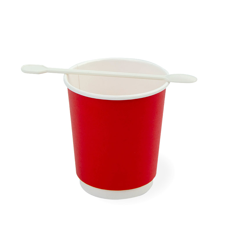 товар Бумажный двухслойный стакан 250 мл красный STDR025