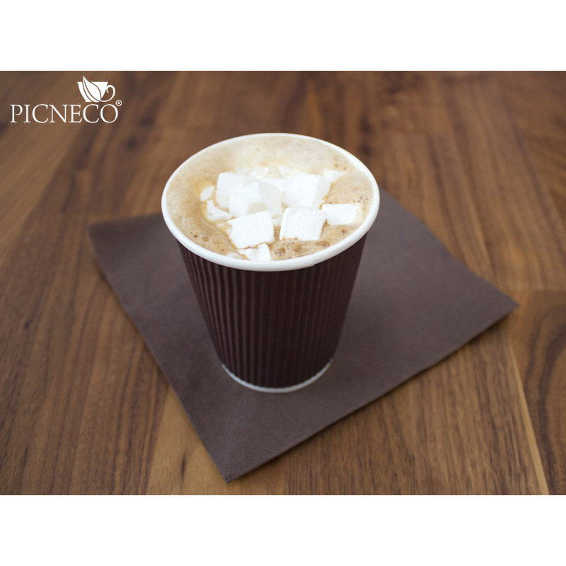 товар Бумажные салфетки "Папирус", коричневые, 2-слойные, 330*330 мм SL233Ko